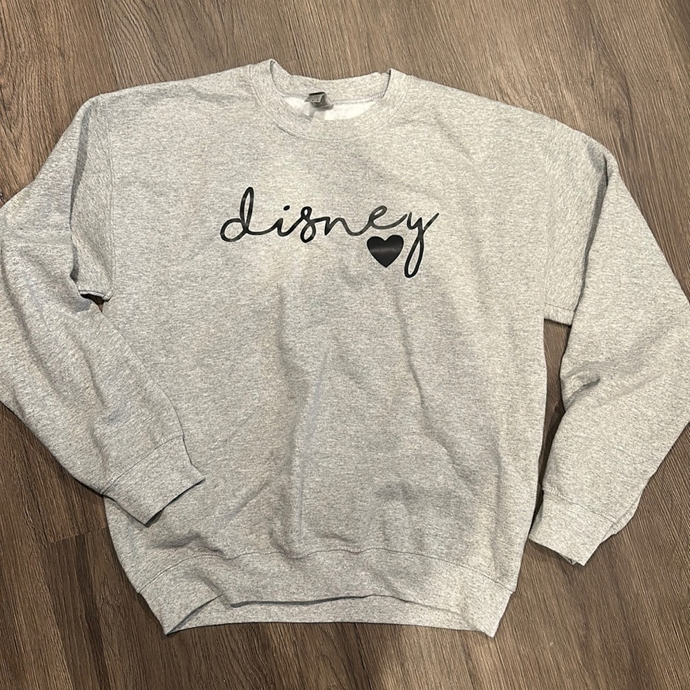 Disney crew neck sweatshirt